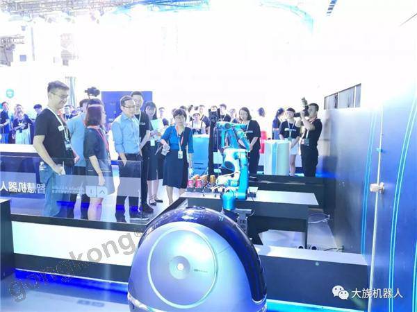聚焦“新制造”|大族機(jī)器人亮相2018云棲大會(huì)