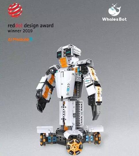 一款“鯨魚機器人”斬獲2019紅點獎機器人設計大獎