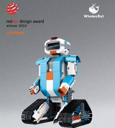 一款“鯨魚機器人”斬獲2019紅點獎機器人設計大獎