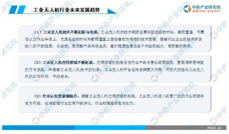 解析2019中國工業(yè)無人機(jī)行業(yè)市場